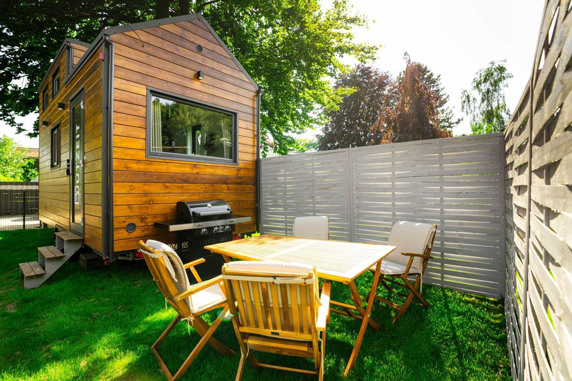 Charmantes Tinyhaus In Buchholz - Ihr Perfekter Rueckzugsort บุคโฮลซ์ อิน แด นอร์ดไฮเดอ ภายนอก รูปภาพ